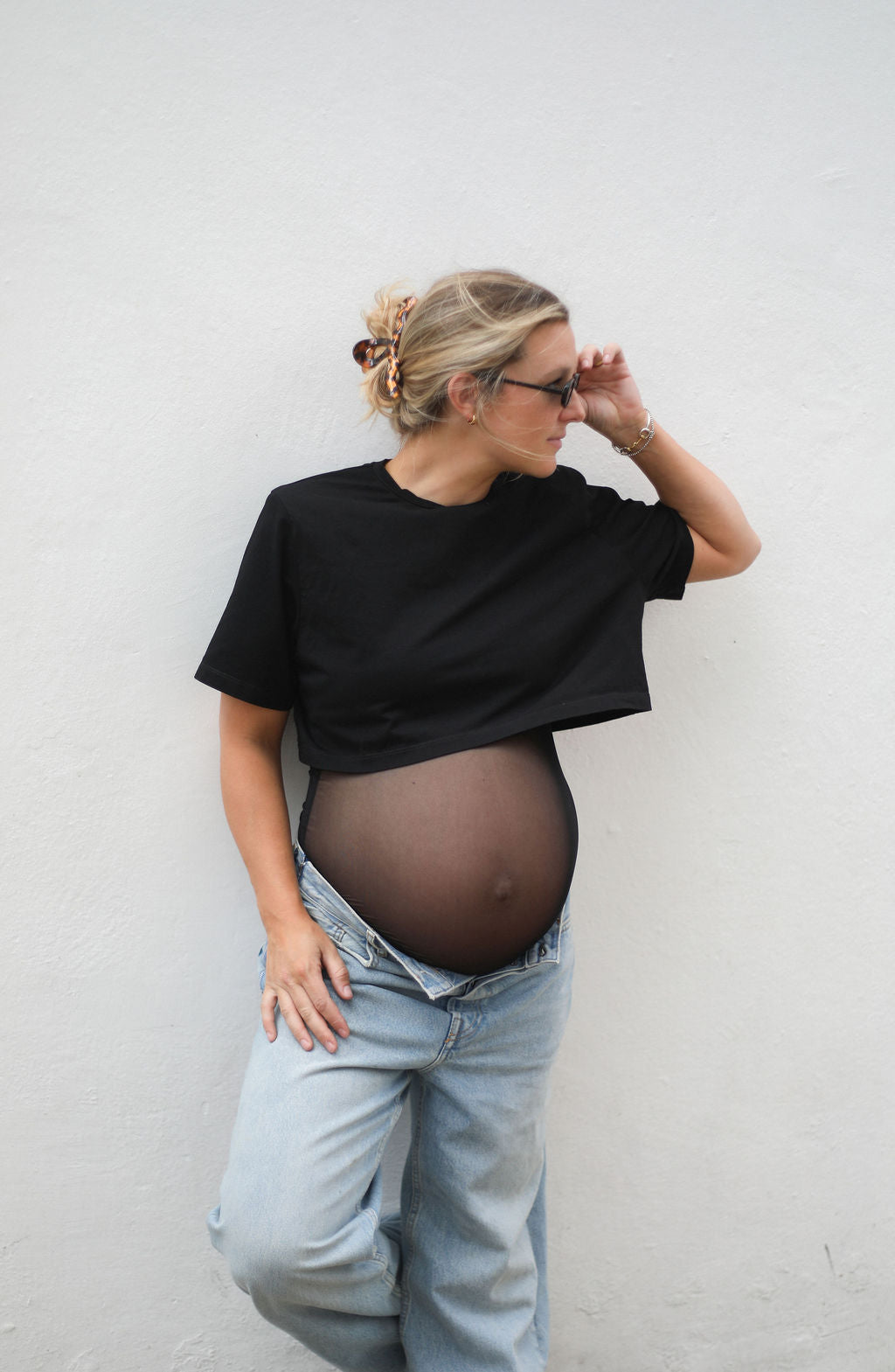 Structured Cropped Tee