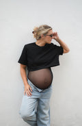 Structured Cropped Tee