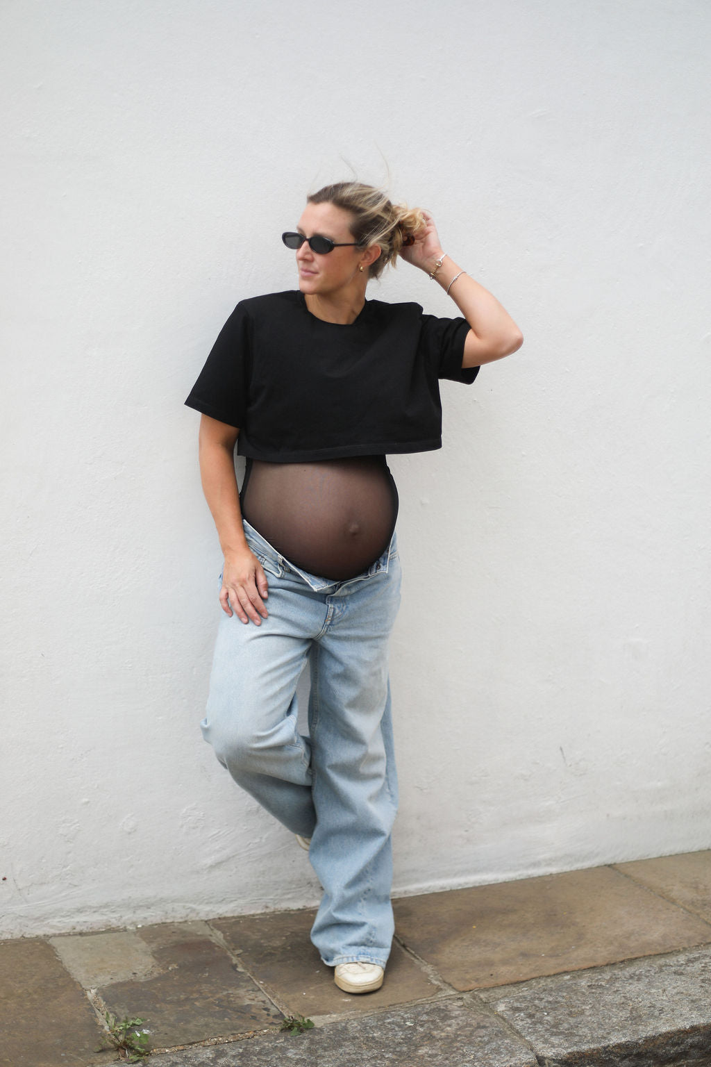 Structured Cropped Tee