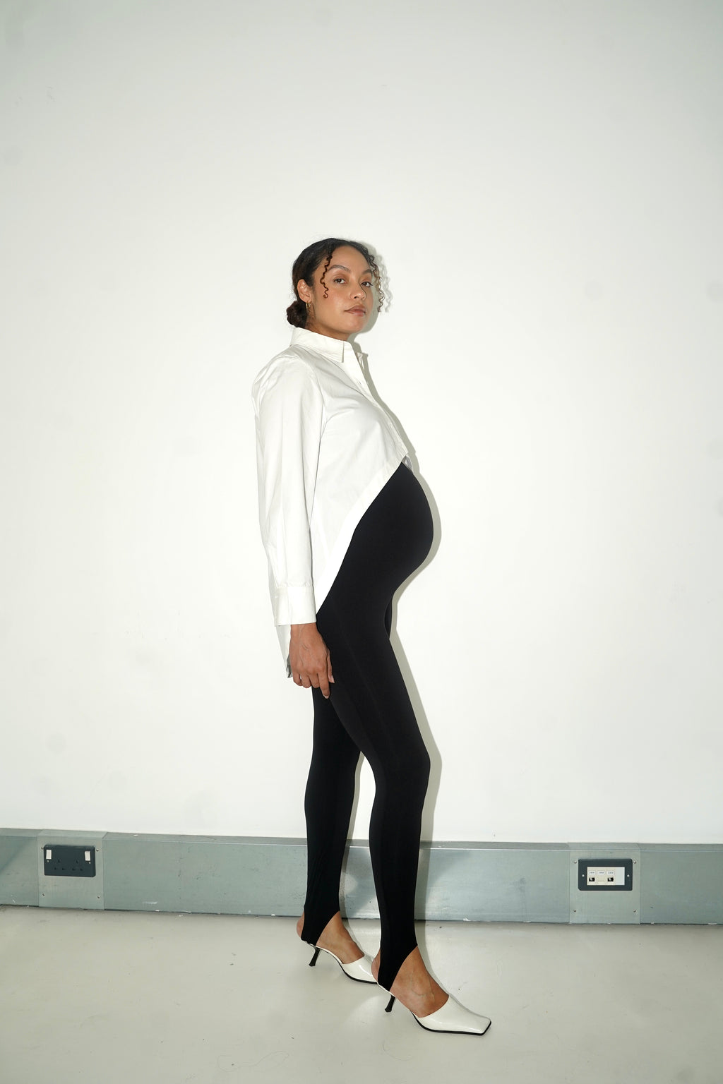Before and After Stirrup Legging