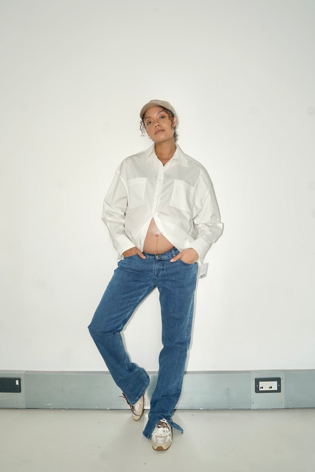 Tall - Relaxed fit before and after maternity jeans